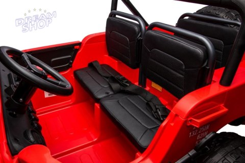 Auto Na Akumulator JH-102 Czerwone 4x4 Auto Na Akumulator JH-102 Czerwone 4x4
