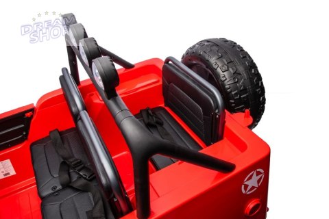 Auto Na Akumulator JH-102 Czerwone 4x4 Auto Na Akumulator JH-102 Czerwone 4x4