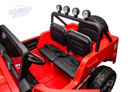 Auto Na Akumulator JH-102 Czerwone 4x4 Auto Na Akumulator JH-102 Czerwone 4x4