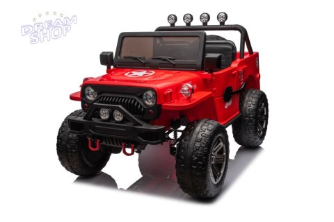 Auto Na Akumulator JH-102 Czerwone 4x4 Auto Na Akumulator JH-102 Czerwone 4x4