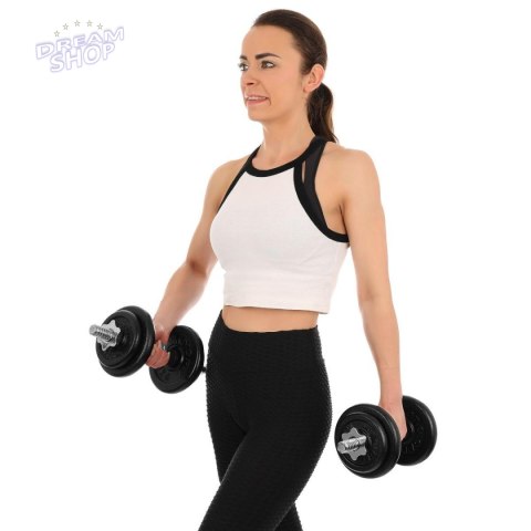 HANTLA ŻELIWNA 19 KG ( 2x9.5 KG ) WALIZKA EB FIT