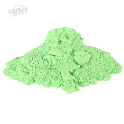 Piasek kinetyczny 1kg w woreczku zielony Piasek kinetyczny 1kg w woreczku zielony