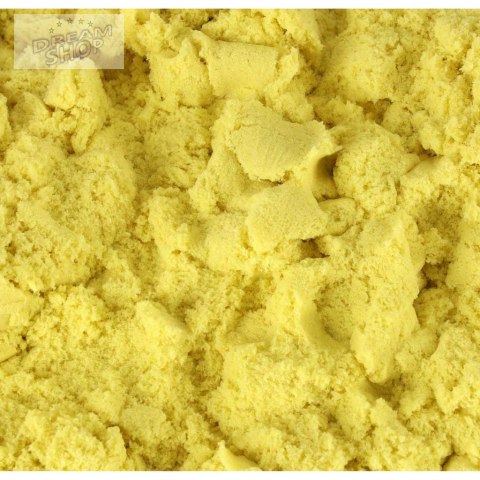 Piasek kinetyczny 1kg w woreczku żółty Piasek kinetyczny 1kg w woreczku żółty