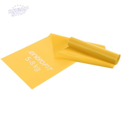 TAŚMA TRENINGOWA GUMA OPOROWA DO ĆWICZEŃ 200x15cm 0,25mm 5-8 kg ŻÓŁTA TAŚMA TRENINGOWA GUMA OPOROWA DO ĆWICZEŃ 200x15cm 0,25mm 5-8 kg ŻÓŁTA