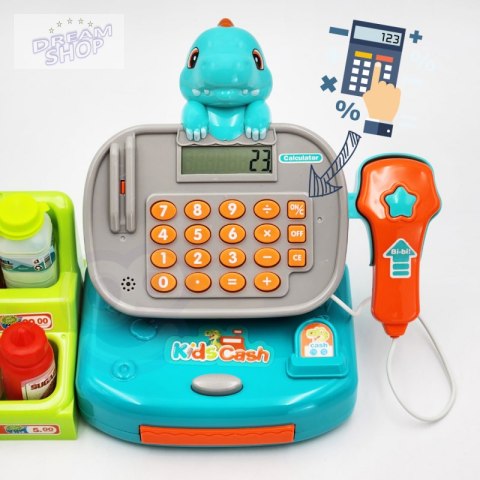 WOOPIE Kasa Sklepowa Dino z Półką WOOPIE Kasa Sklepowa Dino z Półką