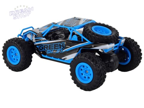Autko Terenowe Zdalnie Sterowane R/C 1:24 Niebieskie Autko Terenowe Zdalnie Sterowane R/C 1:24 Niebieskie