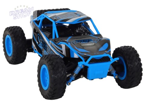 Autko Terenowe Zdalnie Sterowane R/C 1:24 Niebieskie Autko Terenowe Zdalnie Sterowane R/C 1:24 Niebieskie
