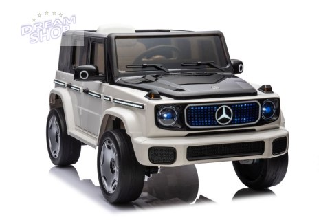 Auto Na Akumulator Mercedes EQG 4x4 Biały Auto Na Akumulator Mercedes EQG 4x4 Biały