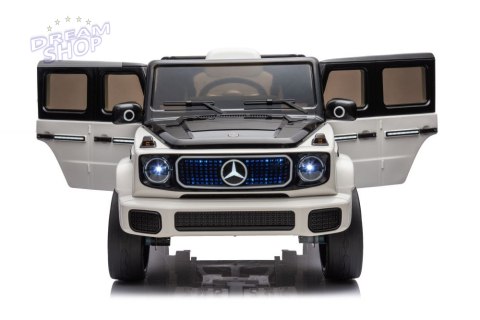 Auto Na Akumulator Mercedes EQG 4x4 Biały Auto Na Akumulator Mercedes EQG 4x4 Biały