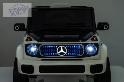 Auto Na Akumulator Mercedes EQG 4x4 Biały Auto Na Akumulator Mercedes EQG 4x4 Biały