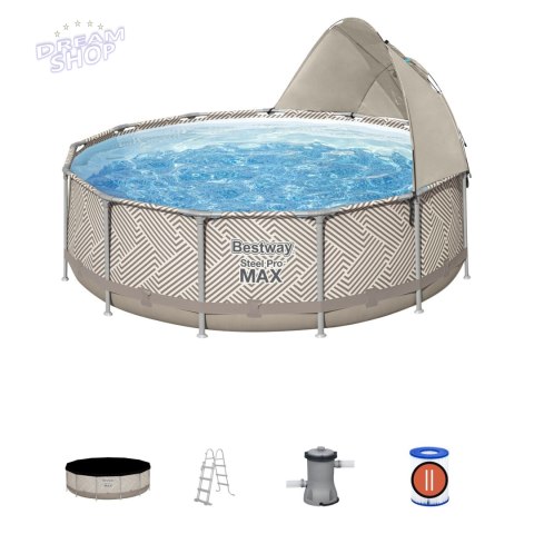Basen Stelażowy 13FT 396x107 cm SteelPRO BESTWAY Basen Stelażowy 13FT 396x107 cm SteelPRO BESTWAY