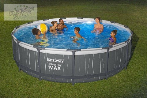 Basen Stelażowy 15FT 457x107 cm SteelPRO BESTWAY Basen Stelażowy 15FT 457x107 cm SteelPRO BESTWAY