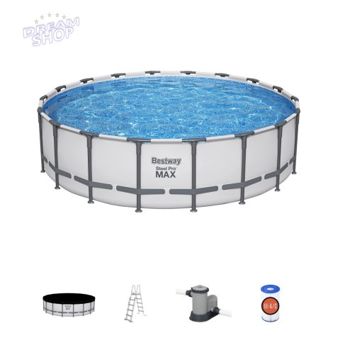 Basen Stelażowy 18FT 549x132 cm SteelPRO BESTWAY Basen Stelażowy 18FT 549x132 cm SteelPRO BESTWAY
