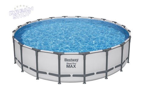 Basen Stelażowy 20FT 610x132 cm SteelPRO BESTWAY