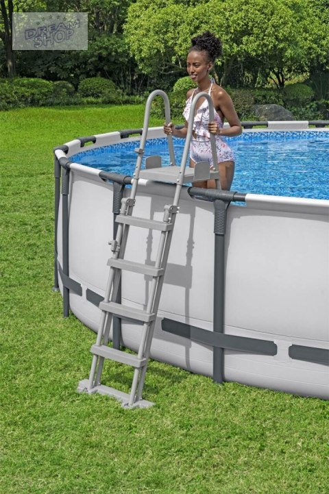 Basen Stelażowy 20FT 610x132 cm SteelPRO BESTWAY