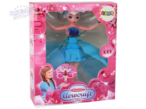 Magiczna Lalka Latająca Wróżka Niebieska Sterowana Ręką Magiczna Lalka Latająca Wróżka Niebieska Sterowana Ręką