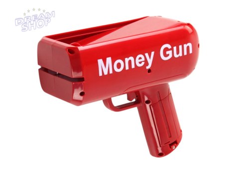 Pistolet Na Pieniądze Strzelający Czerwony Wyrzutnia Money Gun Banknoty Pistolet Na Pieniądze Strzelający Czerwony Wyrzutnia Money Gun Banknoty