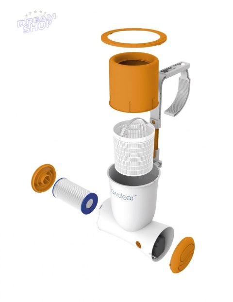 Pompa Filtrująca Skimatic z skimmerem 1050gal 3974L h BESTW Pompa Filtrująca Skimatic z skimmerem 1050gal 3974L h BESTW