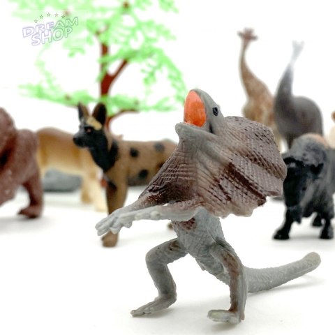 WOOPIE Zestaw Figurki Dzikie Zwierzęta 15 szt. - wersja 1 WOOPIE Zestaw Figurki Dzikie Zwierzęta 15 szt. - wersja 1