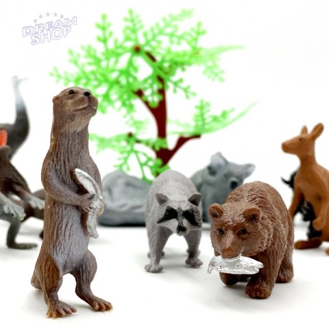 WOOPIE Zestaw Figurki Dzikie Zwierzęta 15 szt. WOOPIE Zestaw Figurki Dzikie Zwierzęta 15 szt.