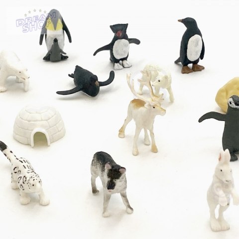 WOOPIE Zestaw Figurki Zwierzęta Arktyczne 16 szt. WOOPIE Zestaw Figurki Zwierzęta Arktyczne 16 szt.