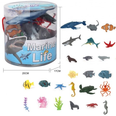 WOOPIE Zestaw Figurki Zwierzeta Morskie 34 szt. WOOPIE Zestaw Figurki Zwierzeta Morskie 34 szt.