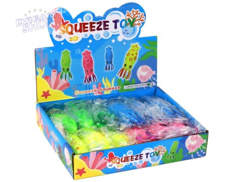 Zabawka Antystresowa do Ściskania Kalmar Gniotek Kolorowe