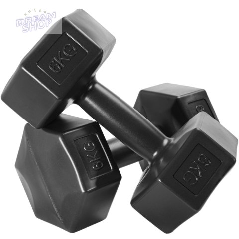 Zestaw 2 hantli KRONOS hantle 2x6 kg Zestaw 2 hantli KRONOS hantle 2x6 kg