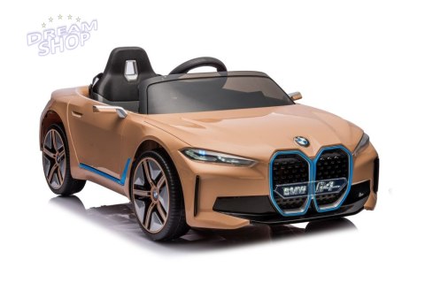 Auto Na Akumulator BMW I4 Złote 4x4 Auto Na Akumulator BMW I4 Złote 4x4