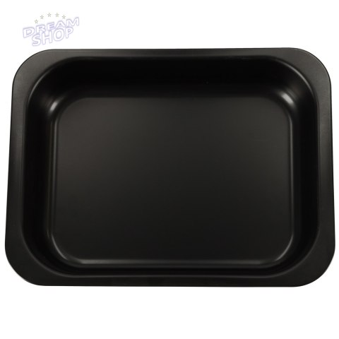 Blacha do pieczenia uniwersalna 29cm x 22cm x 60cm czarna Blacha do pieczenia uniwersalna 29cm x 22cm x 60cm czarna