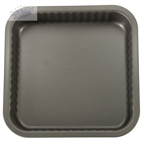 Forma blacha do pieczenia zapiekanek, tarty, pizzy 24cm x 24cm szara