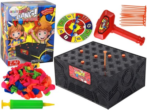 Gra Zręcznościowa Rodzinna Przebij Balona Młotek Gwoździe