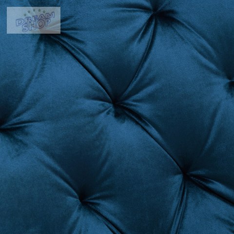 Krzesło aksamitne ELIOT granatowe velvet Krzesło aksamitne ELIOT granatowe velvet
