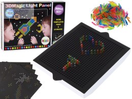 Magiczna Tablica Układanka 3D 276 Elementów Podświetlana