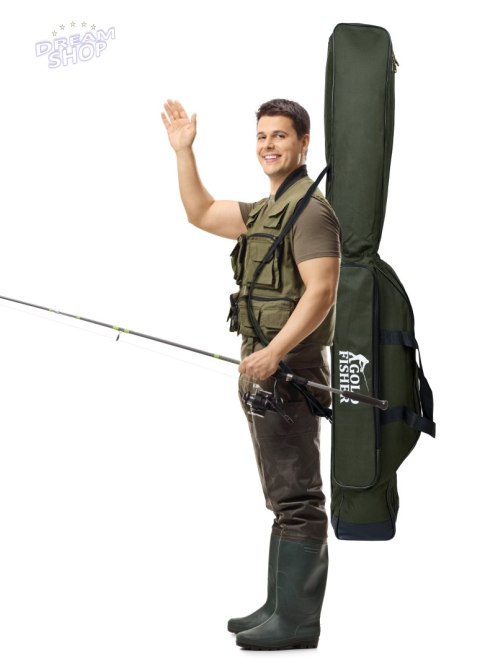 Pokrowiec na wędki 160cm Gold Fisher Pokrowiec na wędki 160cm Gold Fisher