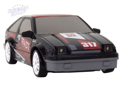 Autko Sportowe Zdalnie Sterowane R/C 1:24 Czarne Wymienne Koła Autko Sportowe Zdalnie Sterowane R/C 1:24 Czarne Wymienne Koła