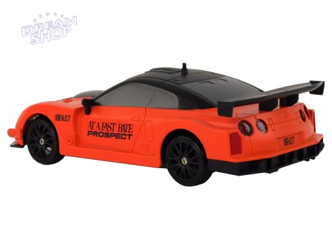 Autko Sportowe Zdalnie Sterowane R/C 1:24 Pomarańczowe Wymienne Koła Autko Sportowe Zdalnie Sterowane R/C 1:24 Pomarańczowe Wymienne Koła