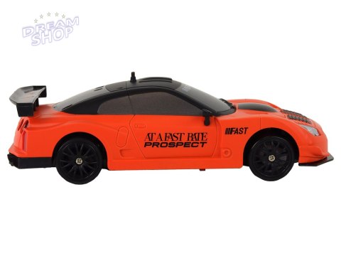 Autko Sportowe Zdalnie Sterowane R/C 1:24 Pomarańczowe Wymienne Koła Autko Sportowe Zdalnie Sterowane R/C 1:24 Pomarańczowe Wymienne Koła