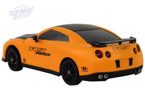 Autko Sportowe Zdalnie Sterowane R/C 1:24 Żółte Wymienne Koła Autko Sportowe Zdalnie Sterowane R/C 1:24 Żółte Wymienne Koła