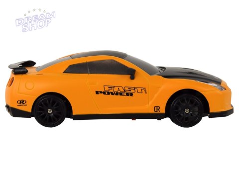 Autko Sportowe Zdalnie Sterowane R/C 1:24 Żółte Wymienne Koła Autko Sportowe Zdalnie Sterowane R/C 1:24 Żółte Wymienne Koła