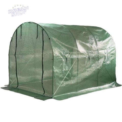 FOLIA POSZYCIE COVER NA TUNEL OGRODOWY SZKLARNIĘ 200x300x200CM ZIELONA FOLIA POSZYCIE COVER NA TUNEL OGRODOWY SZKLARNIĘ 200x300x200CM ZIELONA
