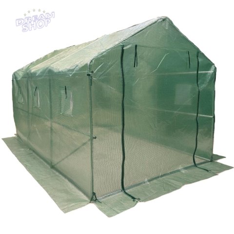FOLIA POSZYCIE COVER NA TUNEL OGRODOWY SZKLARNIĘ 200x350x200CM ZIELONA FOLIA POSZYCIE COVER NA TUNEL OGRODOWY SZKLARNIĘ 200x350x200CM ZIELONA
