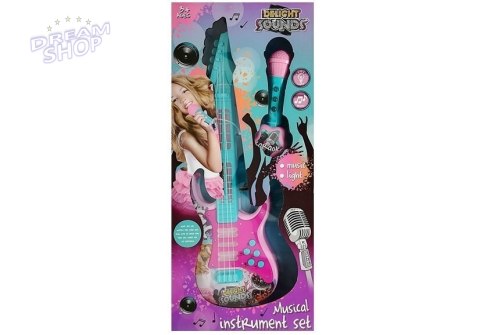 Gitara z Mikrofonem Zestaw Karaoke Gitara z Mikrofonem Zestaw Karaoke