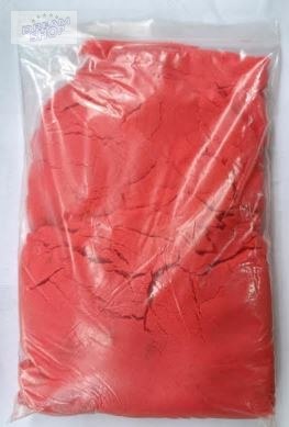 Piasek kinetyczny 1kg w woreczku czerwony Piasek kinetyczny 1kg w woreczku czerwony