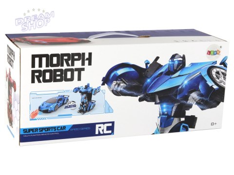 Samochód- Robot Transformacja R/C 1:10 Czerwony Sterowanie Gestami