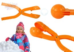 Śnieżkomat Maszynka do Kulek Śnieżnych Wzór Piłki Pomarańczowy 35cm x 7cm x 7cm