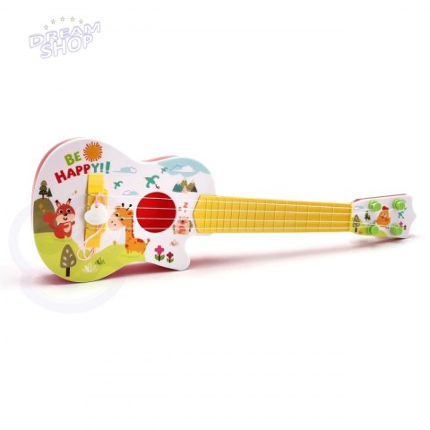 WOOPIE Gitara Akustyczna dla Dzieci Czerwona 43 cm WOOPIE Gitara Akustyczna dla Dzieci Czerwona 43 cm