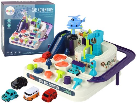 Zestaw Interaktywny Tor Przeszkód Dla Samochodzików Kolorowy