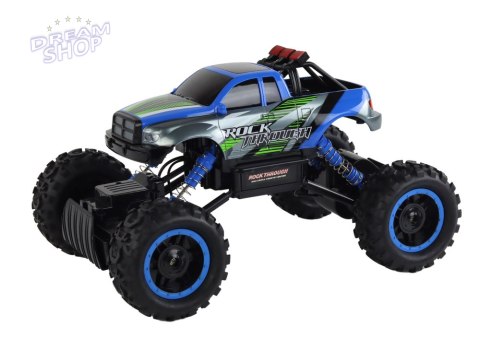 Auto Terenowe Zdalnie Sterowane RC 1:14 2.4G Niebieskie Auto Terenowe Zdalnie Sterowane RC 1:14 2.4G Niebieskie