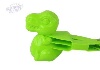 Śnieżkomat Do Śniegu Maszynka Do Robienia Śnieżek Dinozaur Zielony